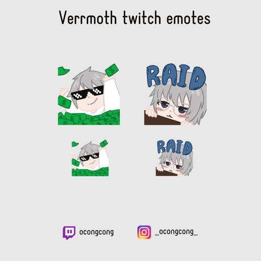 Verrmoth twitch emotes